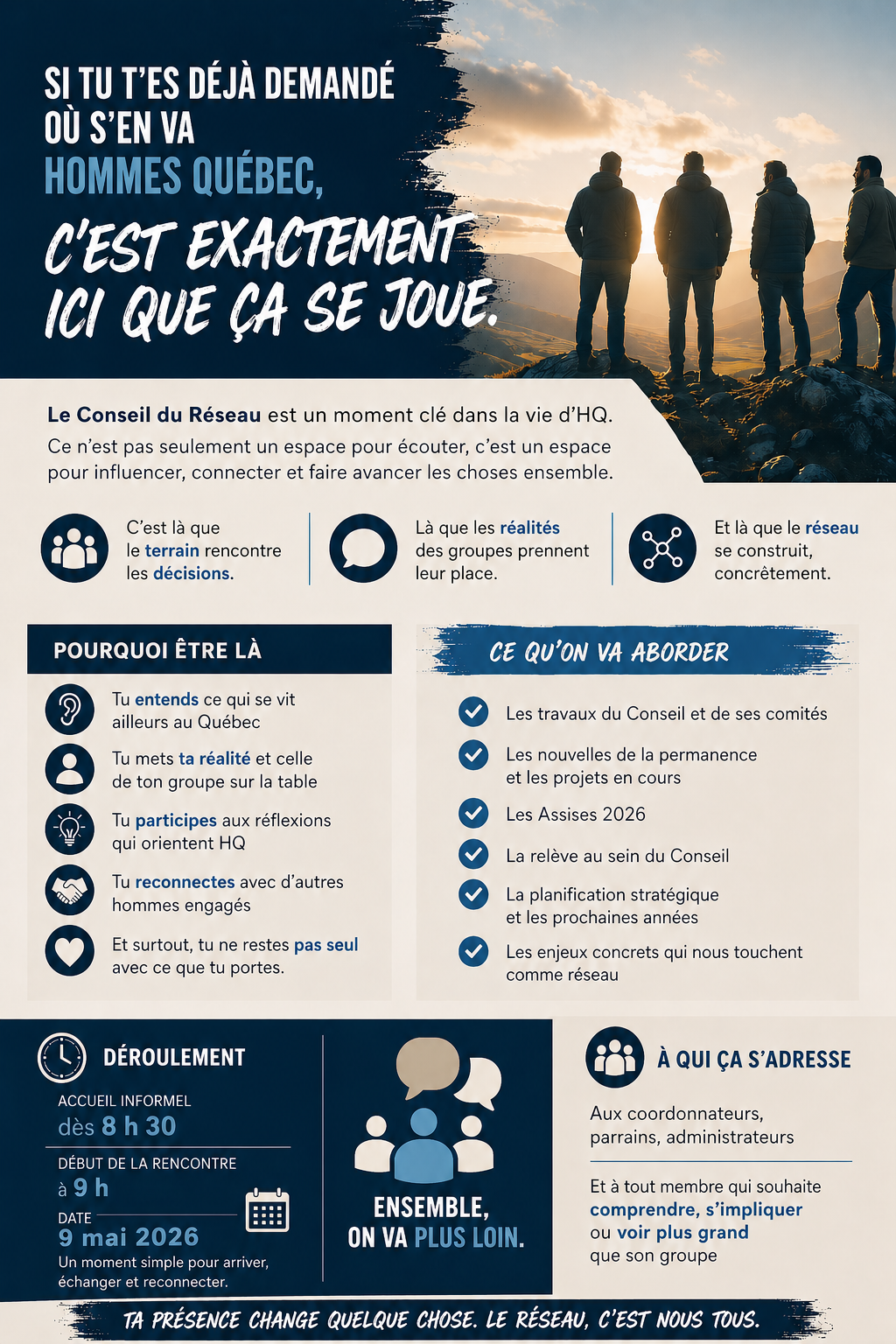 Conseil du réseau (CR) 2026